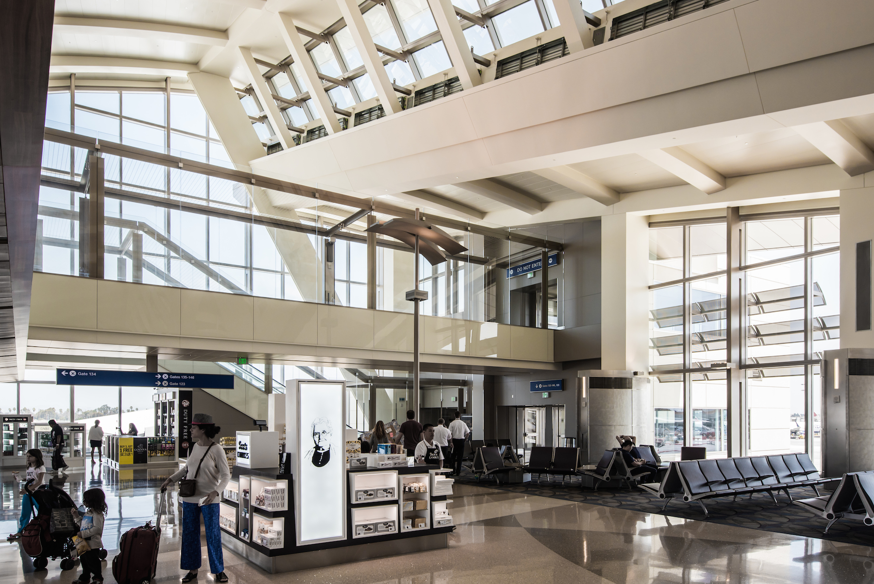 Gate 134 at Los Angeles International Airport