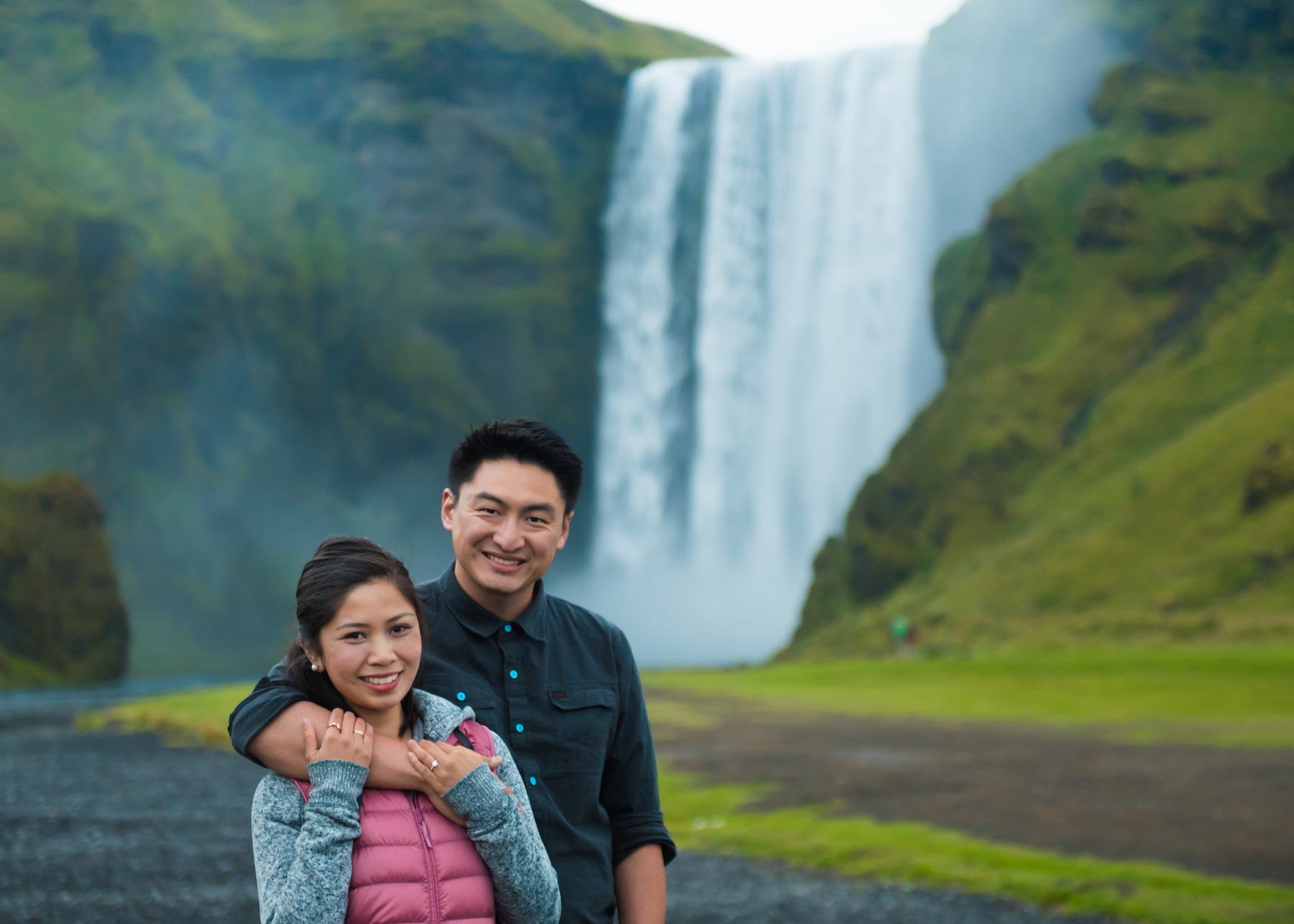 Happily Engaged in Iceland!