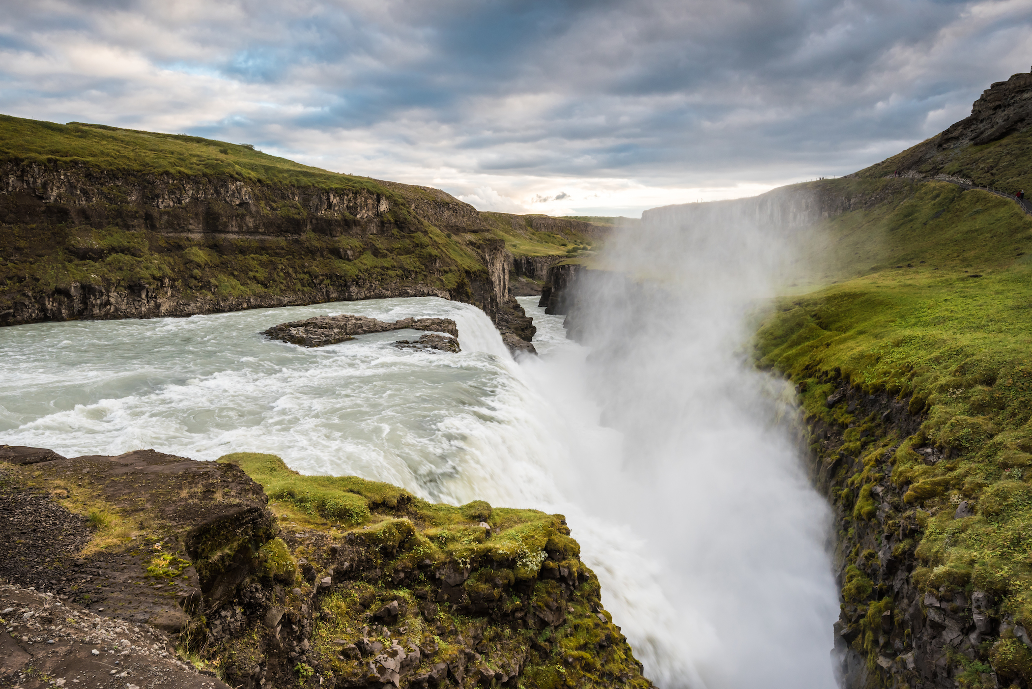 Gullfoss Waterfall: The Golden Falls
