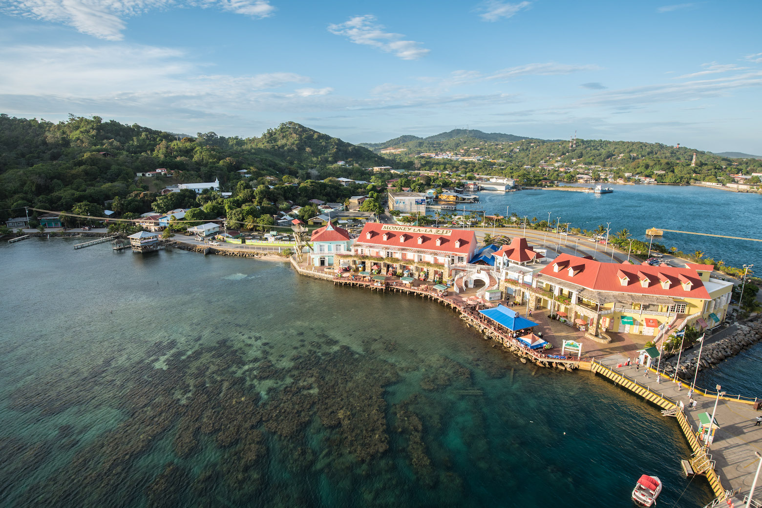 Port of Roatan Island, Honduras