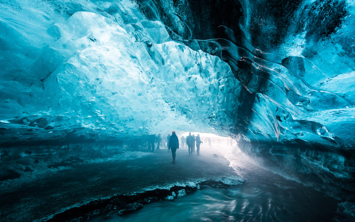 Vatnajokull Glacier, Ice Cave Tour, Iceland