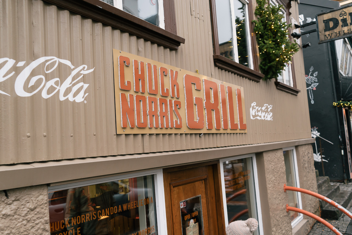 Chuck Norris Grill, Reykjavic