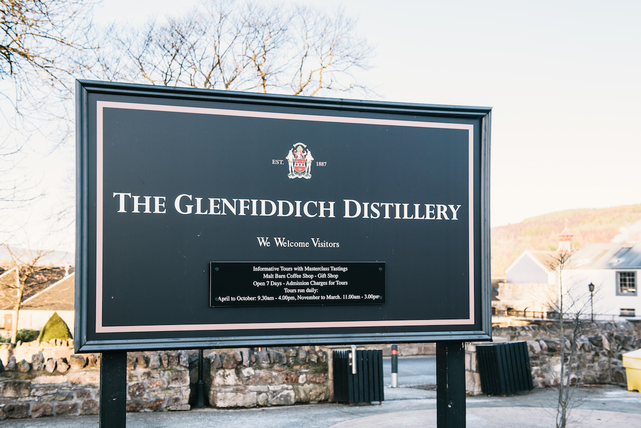 glenfiddich distillery tour from edinburgh